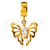 Charm ( Hollow Butterfly Stone) Dangle