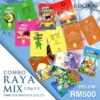 GDORA Gold Bar Combo Mix 0.25g Hari Raya 3pcs 999.99