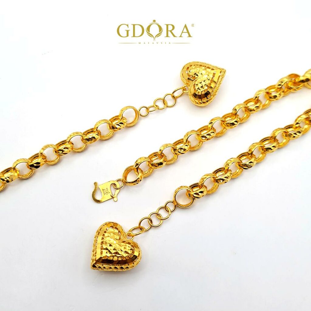 Rantai Tangan Kendi Love Gantung S Hook - GDORA 916