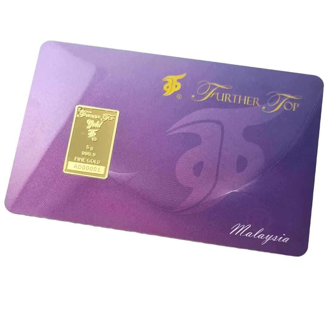Further Top Gold Bar 5.00gm – Purple Edition