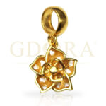 Charm Blooming Rose Dangle