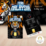 Gold Bar 0.25gm – Team Malaysia