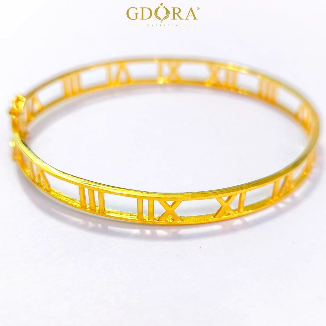 Gelang Tangan Roman (Oval) L: 0.5cm