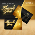 Gdora Gold Bar 0.10g Thank You Gold
