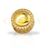 CHARM ROUND STONE BEAD
